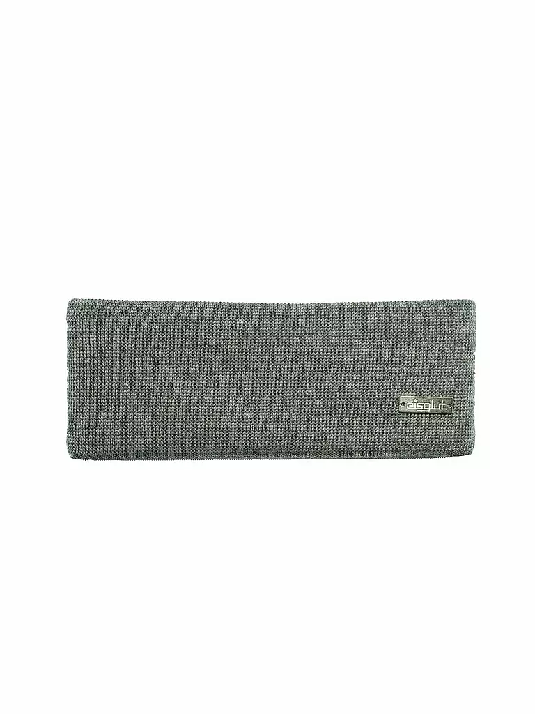 EISGLUT | Damen Stirnband Kate Merino | grau