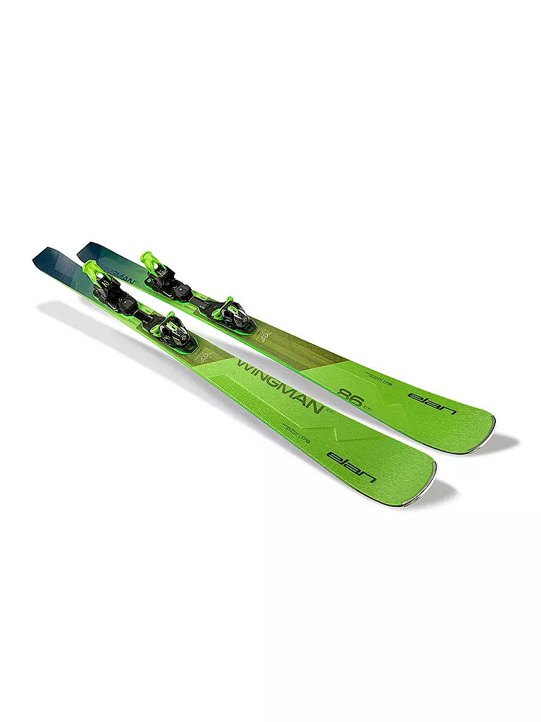 ELAN | Allmountainski Set Wingman 86 CTi Fusion X + EMX 12.0 GW | grün