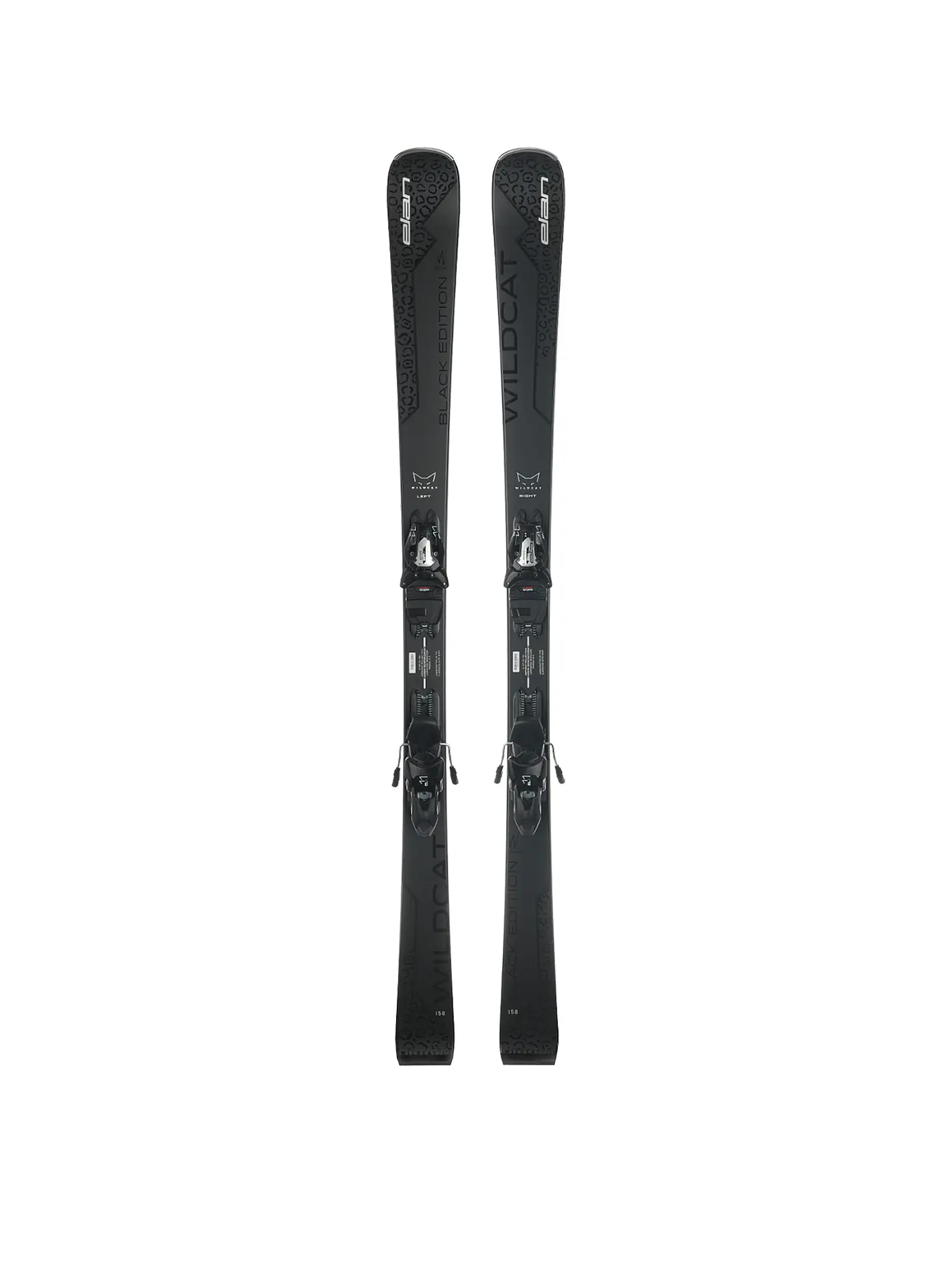 ELAN | Damenski Set Wildcat 76 C Black Edition PS + ELX 11.0 GW | schwarz