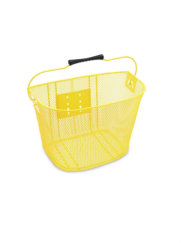 ELECTRA | Fahrrad Lenkerkorb Q/R Steel Mesh Gelb | 