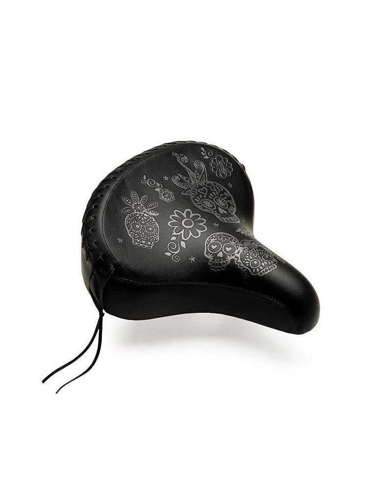 ELECTRA | Fahrradsattel Sugar Skulls Spring Black | 