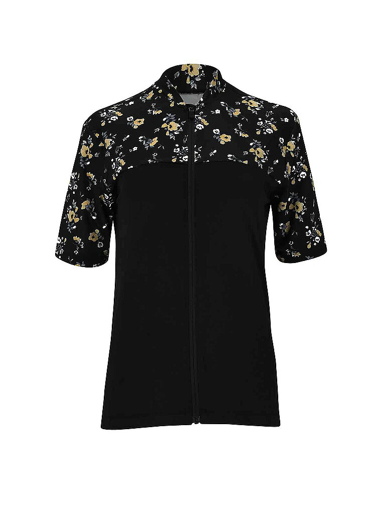 ENDURANCE Damen Rad Trikot Mangrove FZ SS schwarz | 38
