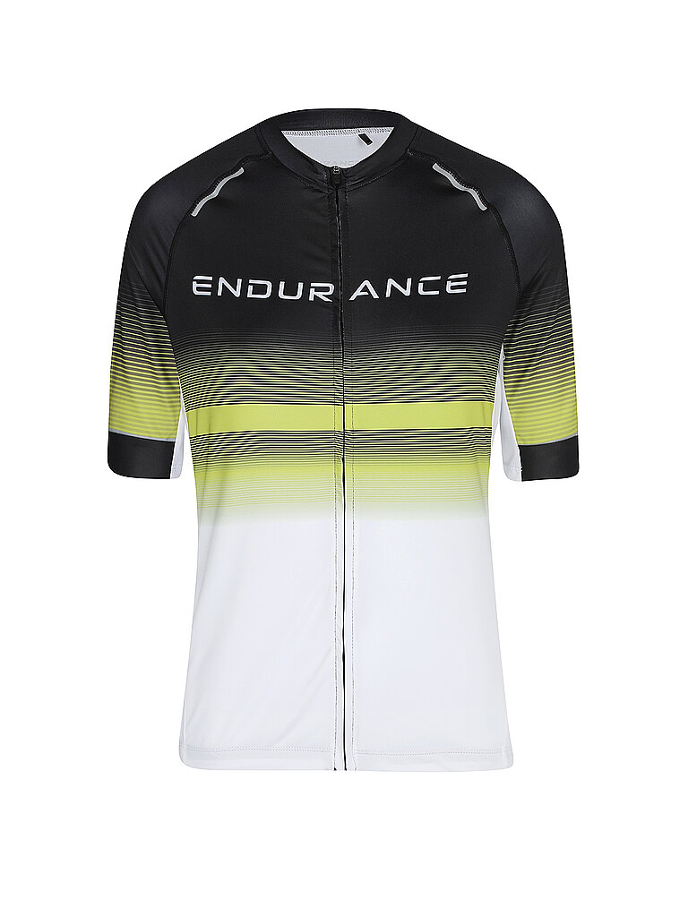 ENDURANCE Herren Rad Trikot Jobert FZ schwarz | M