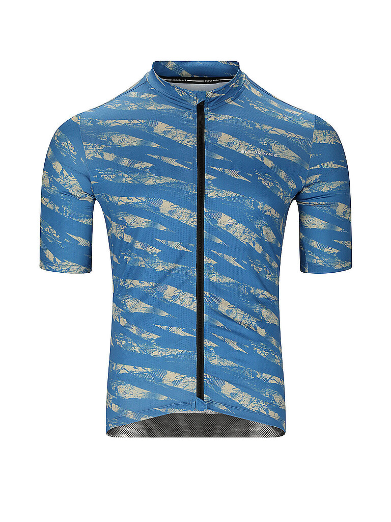 ENDURANCE Radtrikot Yaris Kurzarm Blau