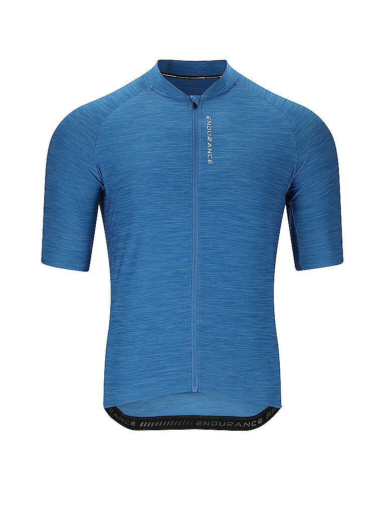 ENDURANCE Radtrikot Kurzärmlig Atmungsaktiv Blau