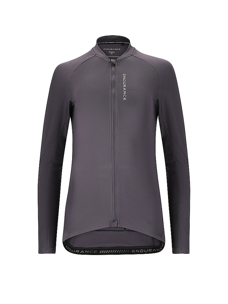 ENDURANCE Damen Winter Radtrikot Paxton lila | 34