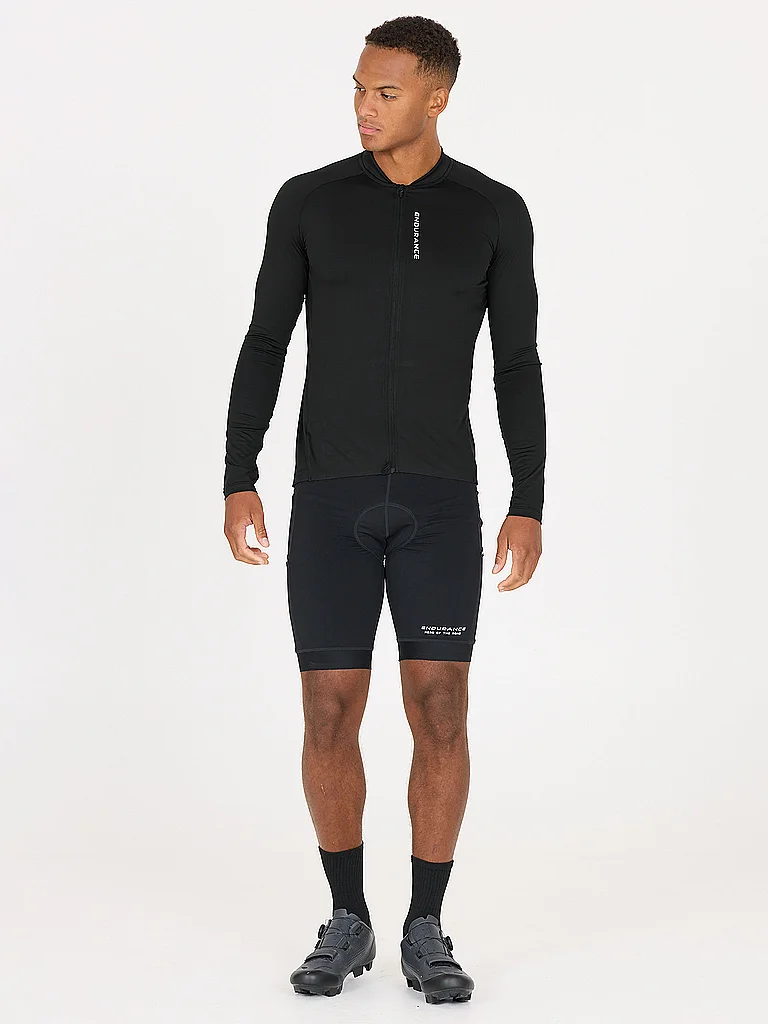 ENDURANCE Herren Winter Radtrikot Paxton schwarz | XXL