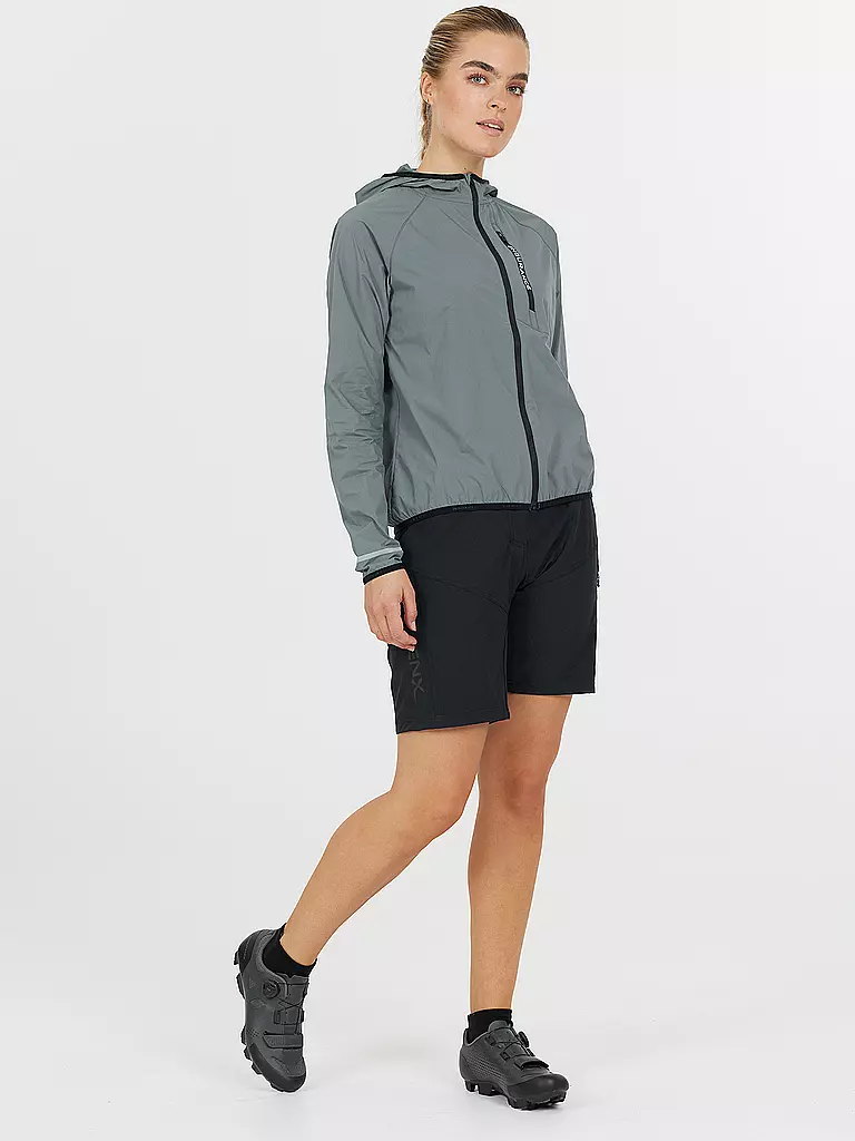 ENDURANCE | Damen Windjacke Dorit Hoodie | grau