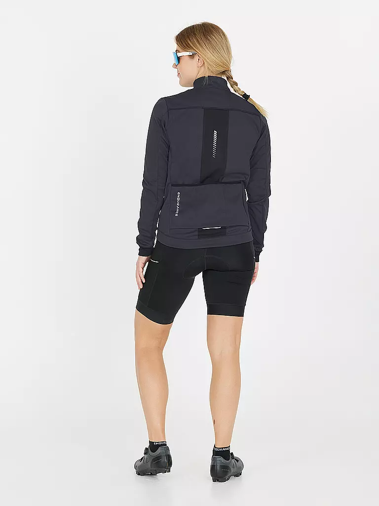 ENDURANCE | Damen Winter Radjacke Titan Windblock Thermal | dunkelblau