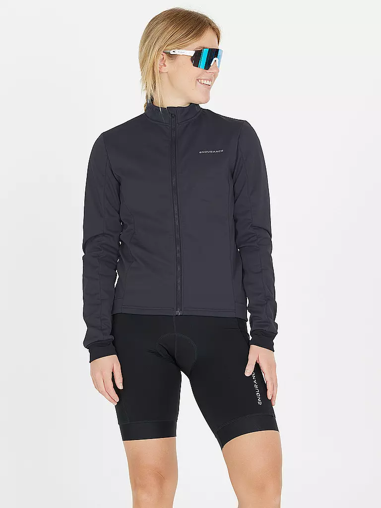 ENDURANCE | Damen Winter Radjacke Titan Windblock Thermal | dunkelblau