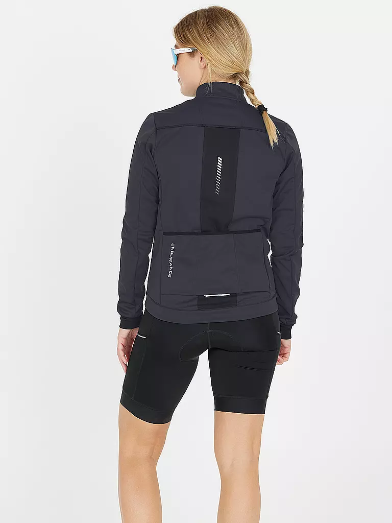 ENDURANCE | Damen Winter Radjacke Titan Windblock Thermal | dunkelblau
