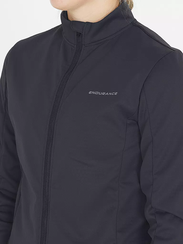 ENDURANCE | Damen Winter Radjacke Titan Windblock Thermal | dunkelblau