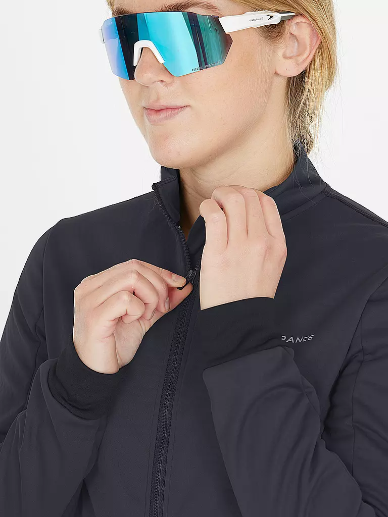 ENDURANCE | Damen Winter Radjacke Titan Windblock Thermal | dunkelblau