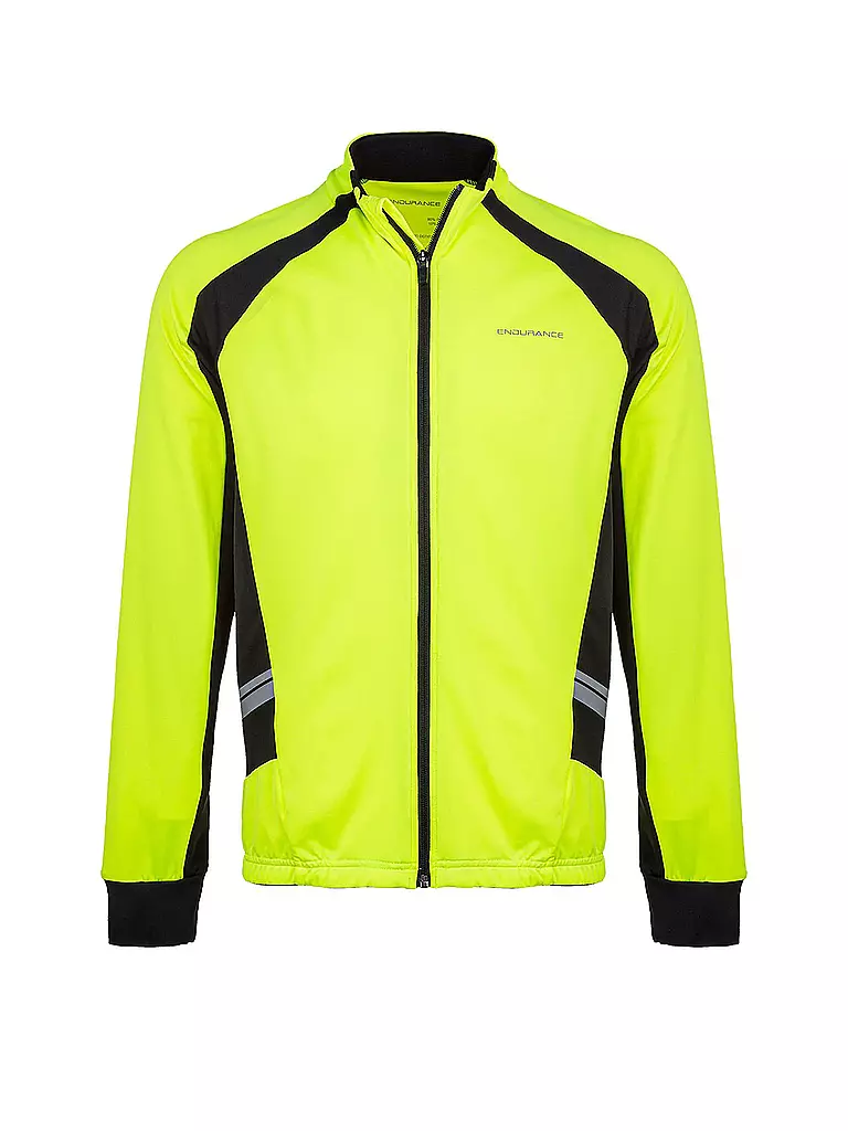 ENDURANCE | Herren Radjacke Verner | gelb