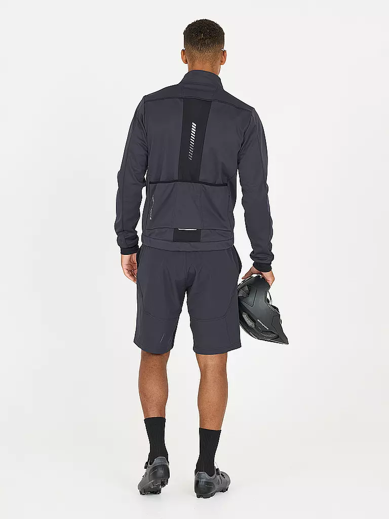 ENDURANCE | Herren Winter Radjacke Titan Windblock Thermal | dunkelblau