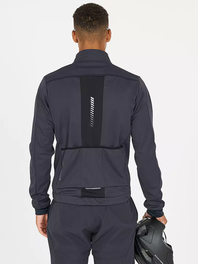 ENDURANCE | Herren Winter Radjacke Titan Windblock Thermal | dunkelblau