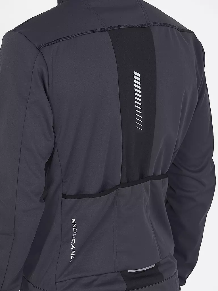 ENDURANCE | Herren Winter Radjacke Titan Windblock Thermal | dunkelblau