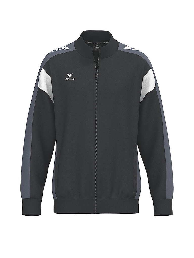 erima Trainingsjacke Interlock Cut Recycled Polyester Schwarz