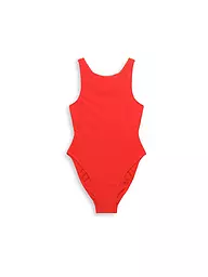 ESPRIT | Damen Badeanzug strukturiert | rot