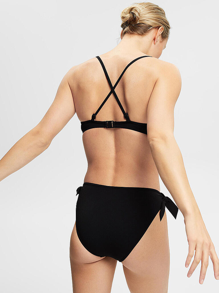 ESPRIT Damen Bikinihose Classic Hamptons Beach schwarz