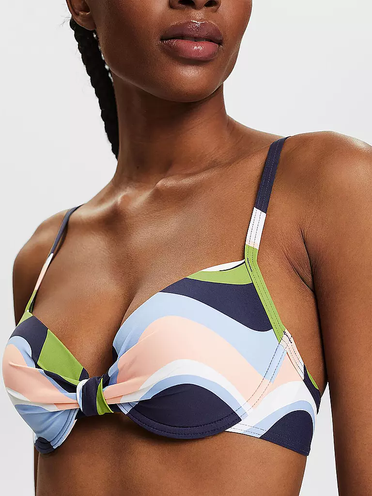 ESPRIT | Damen Bikinioberteil Wave Beach | bunt