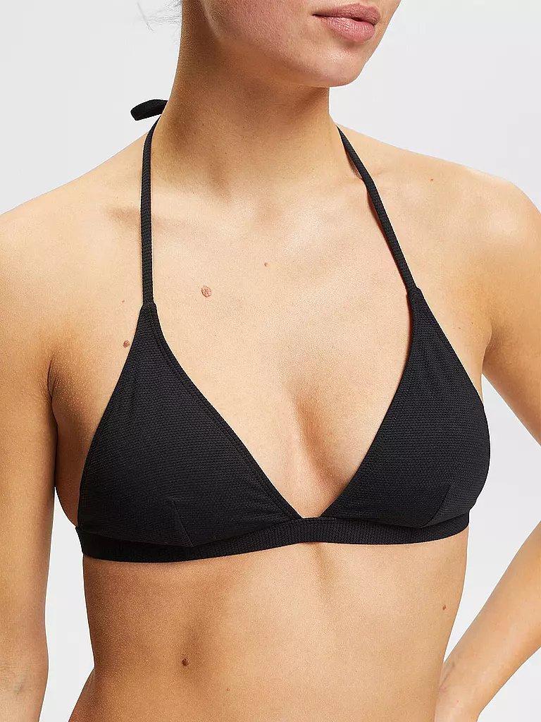 ESPRIT | Damen Neckholder Bikinioberteil Hamptons Beach | schwarz