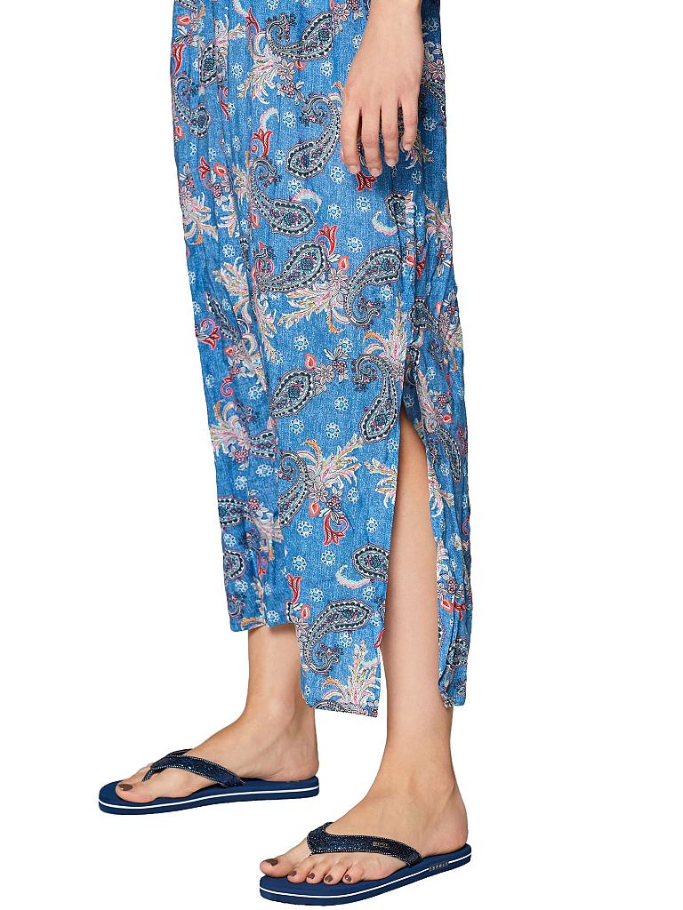 ESPRIT | Damen Zehentrenner Glitter | blau