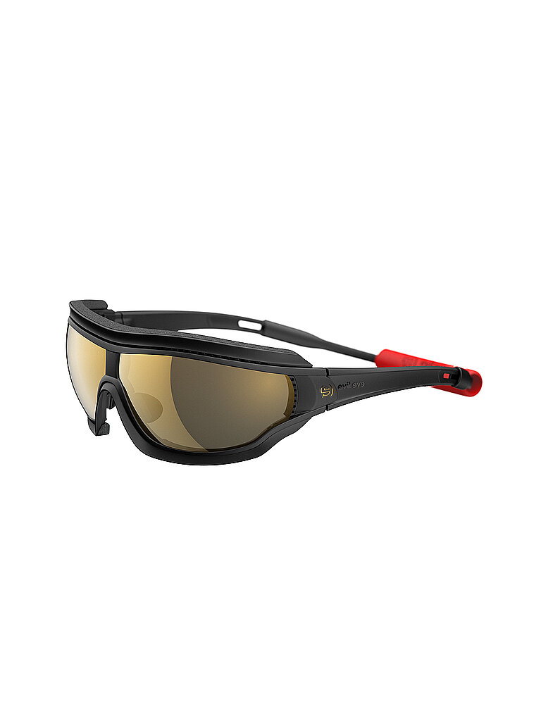 EVIL Sportbrille Fusor Pro Black Matt Gletscher 4