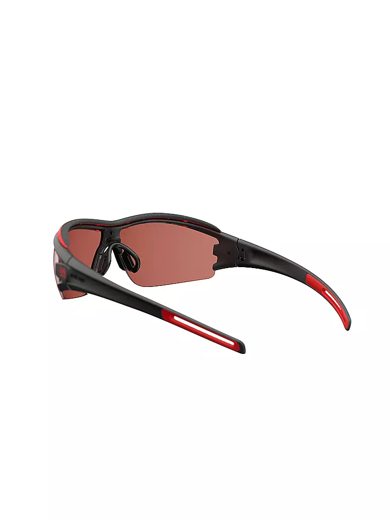 EVIL EYE | Damen Sportbrille Trace Pro Black Matt/Rot 3 | schwarz