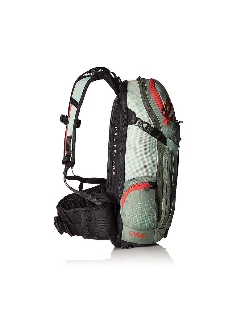 EVOC | Protektor-Rucksack FR Trail Team | grün