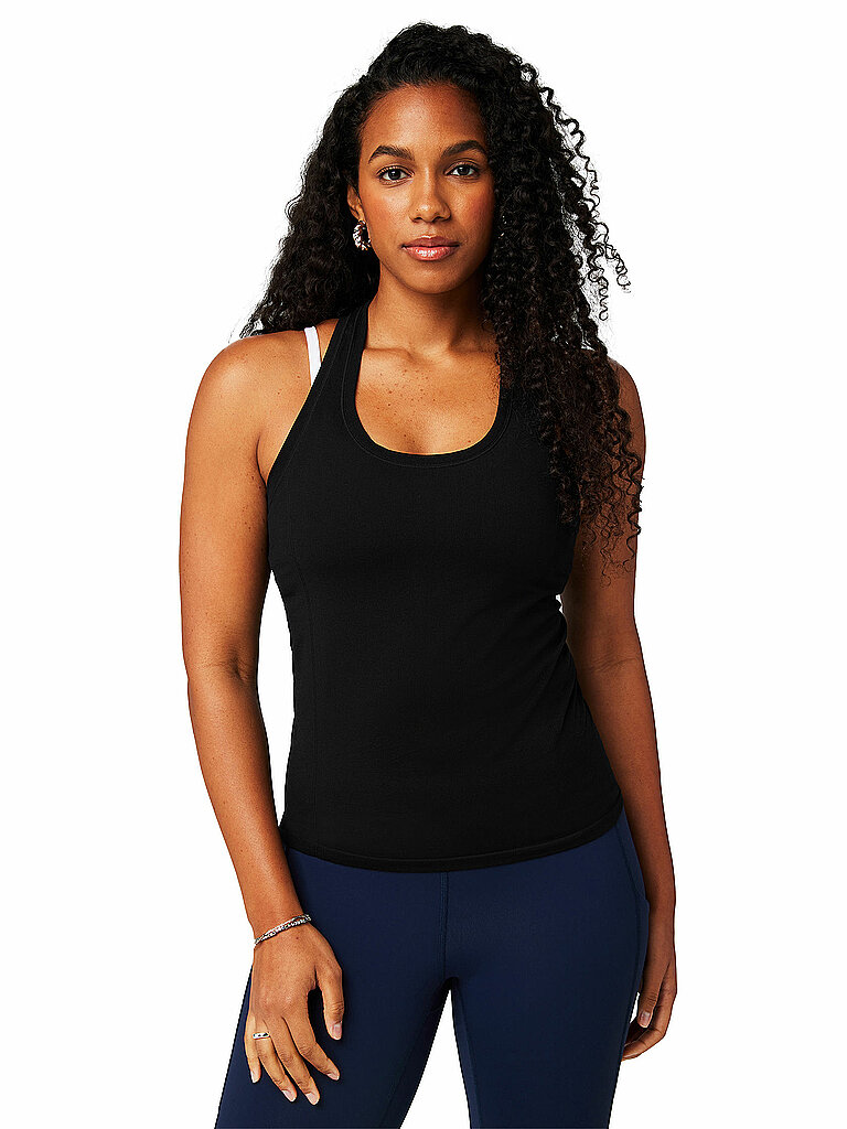 FABLETICS Damen Fitnesstank Feather Tech Racerback schwarz | S