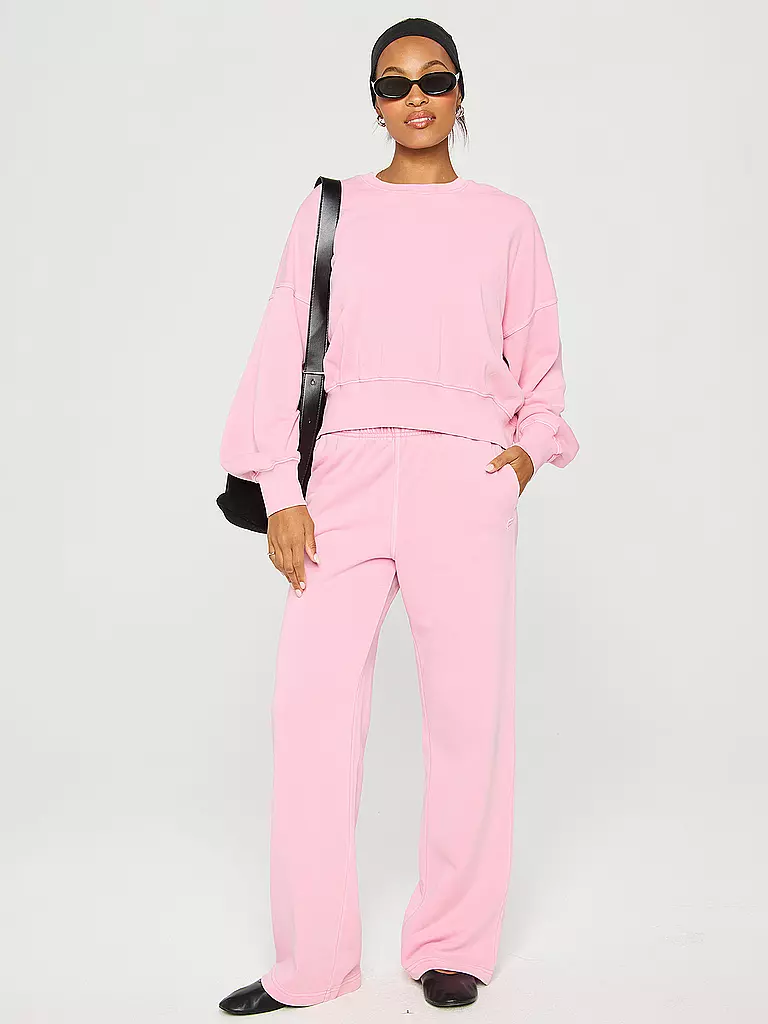 FABLETICS | Damen Fitnesssweater Year Round Terry Crew | rosa