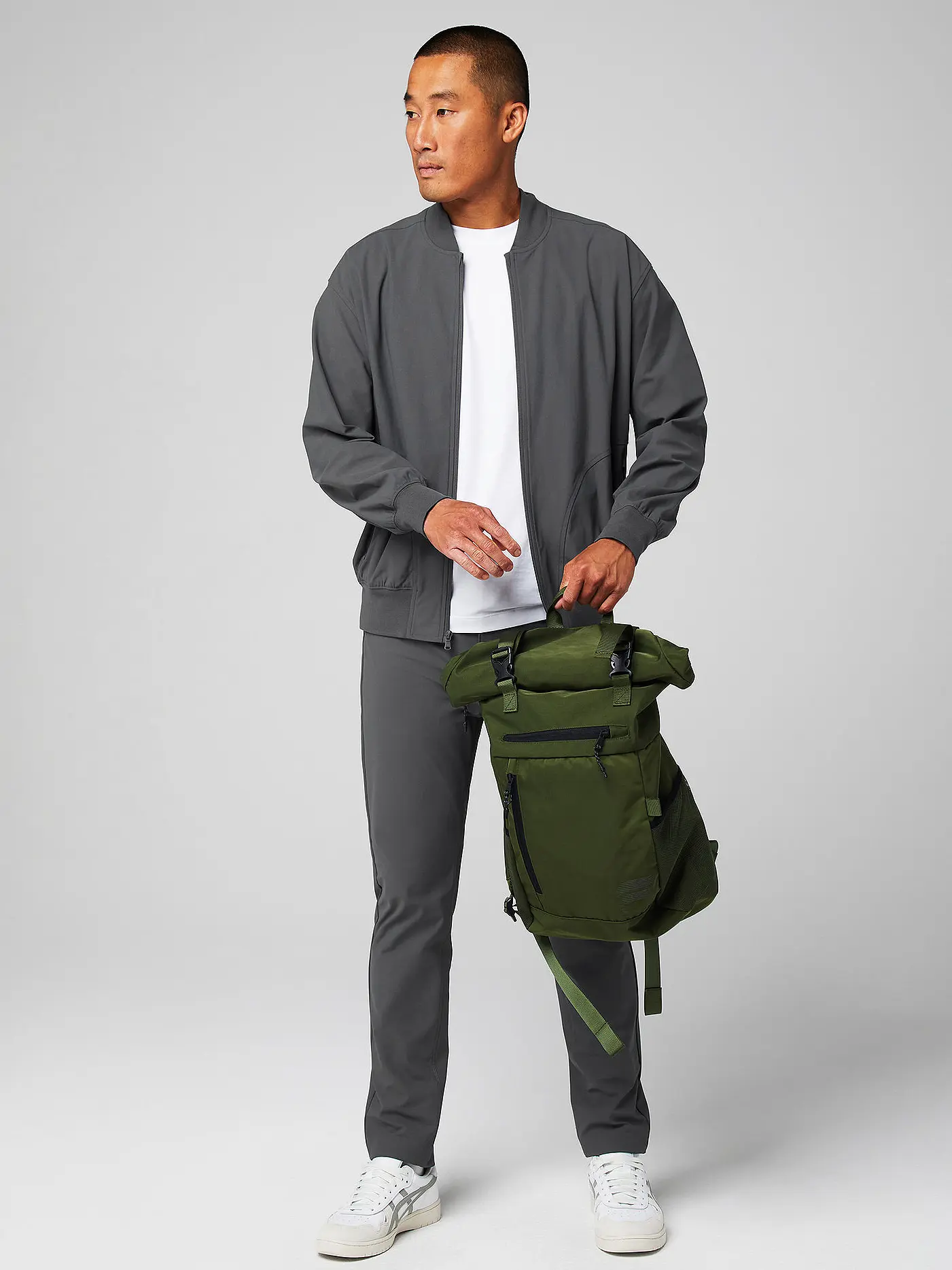 FABLETICS | Herren Hose The Don S-Pocket Slim Fit | grau