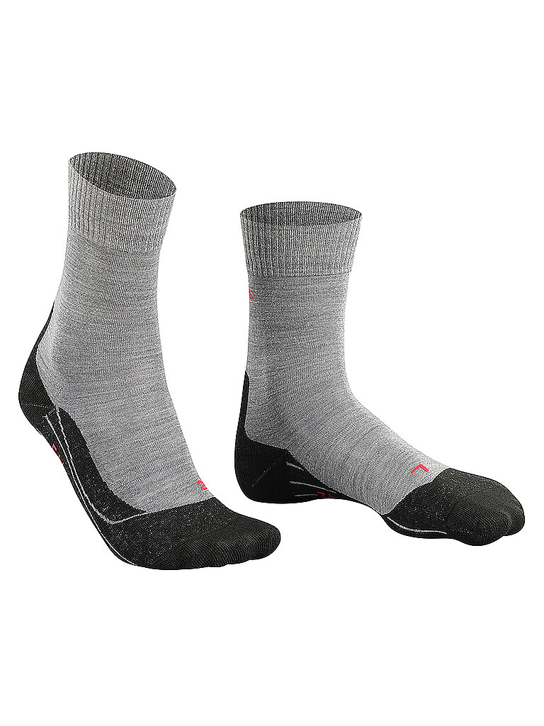 FALKE Damen Trekking Socken TK5 Light Grey grau | 35/36