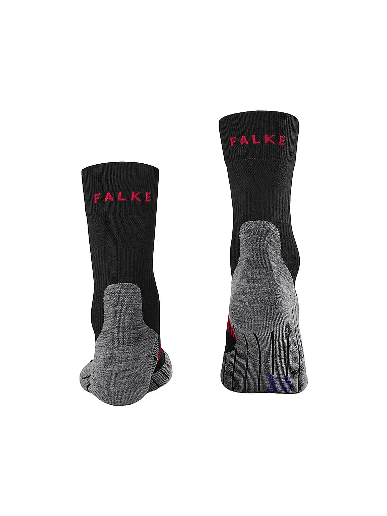 FALKE | Damen Laufsocken RU4 Endurance Cool | schwarz