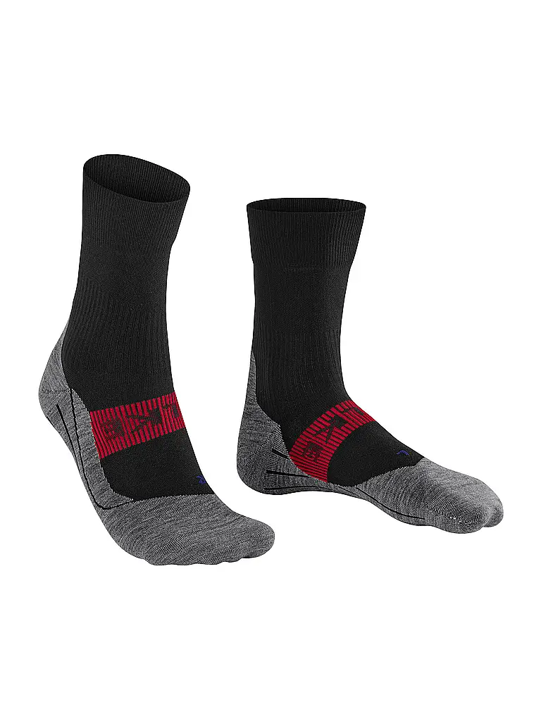 FALKE | Damen Laufsocken RU4 Endurance Cool | schwarz