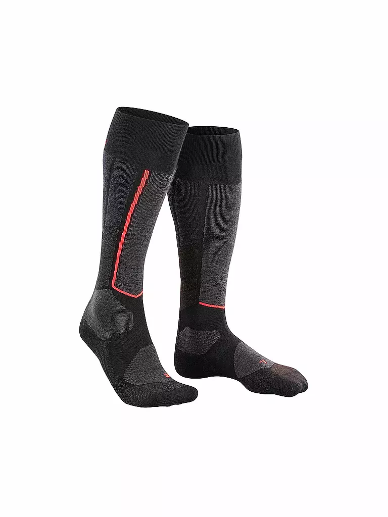 FALKE | Damen Skitourenstrümpfe ST4 Wool | schwarz