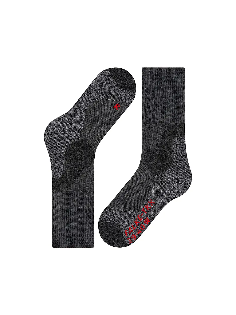 FALKE | Damen Trekkingsocken TK-X Expedition | grau
