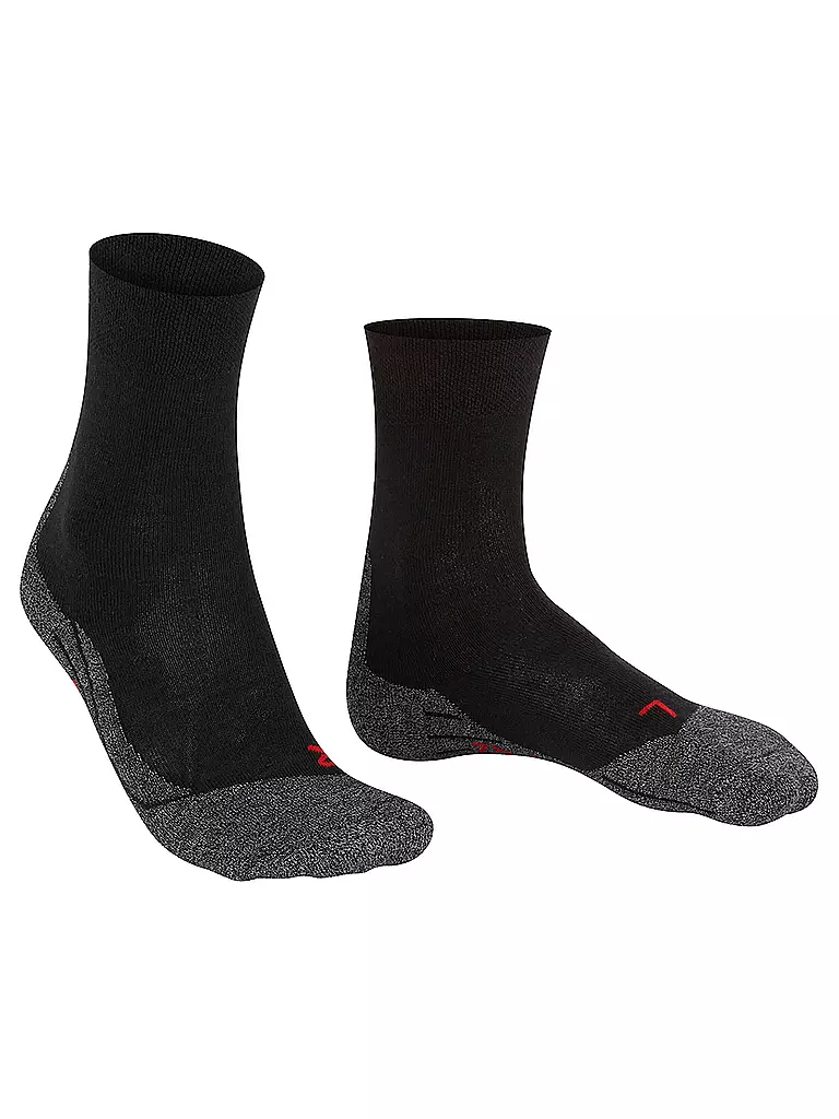 FALKE | Damen Wandersocken TK2 Sensitive | schwarz