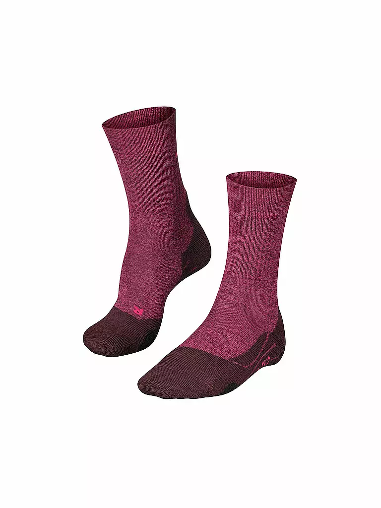 FALKE | Damen Wandersocken TK2 Wool | beere