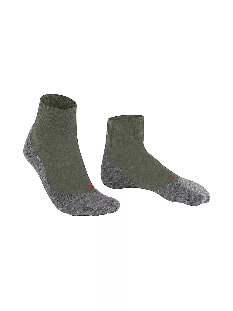 FALKE | Herren Outdoorsocken TK 5 Short | grün