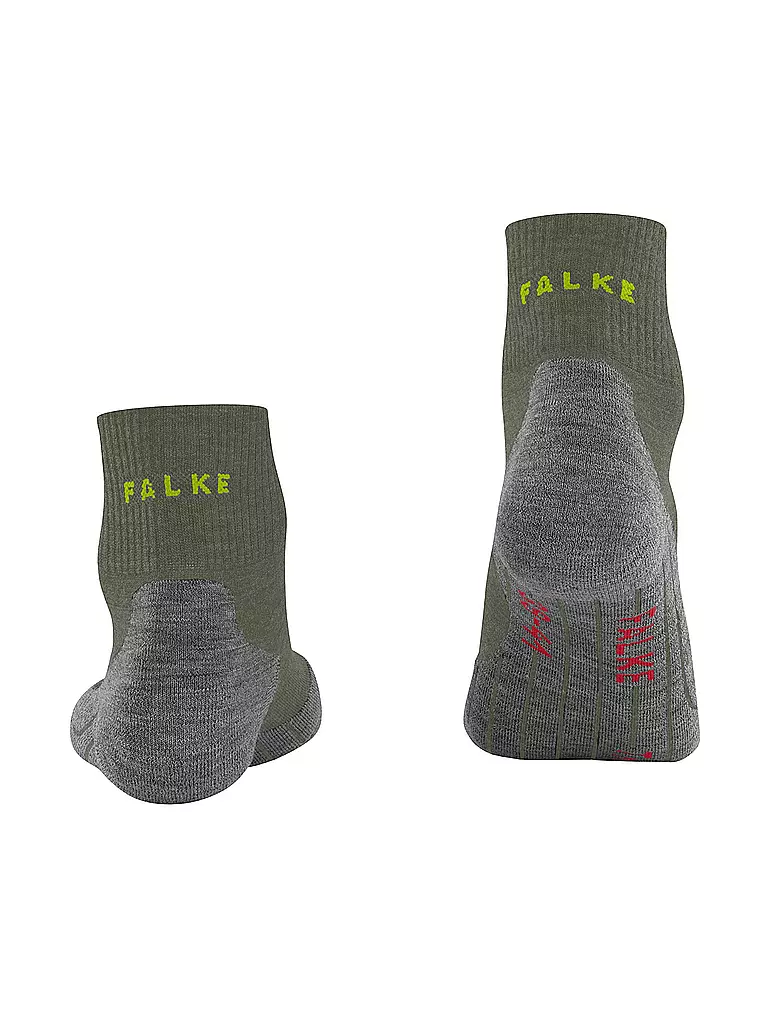 FALKE | Herren Outdoorsocken TK 5 Short | grün