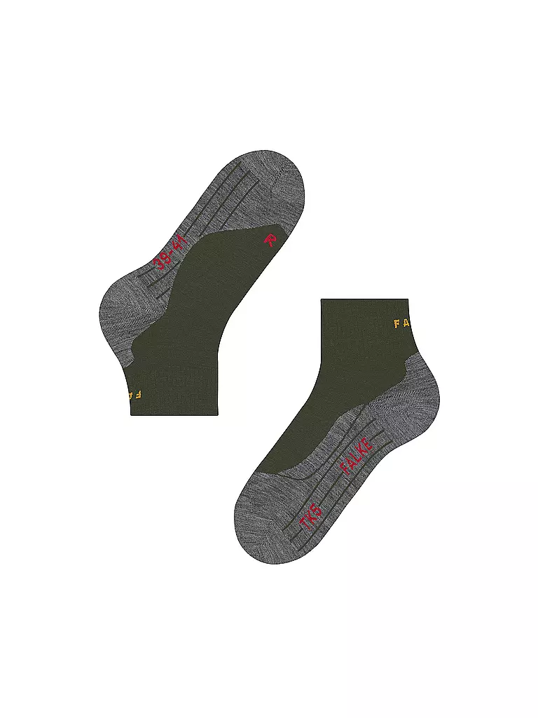 FALKE | Herren Outdoorsocken TK 5 Short | dunkelgrün