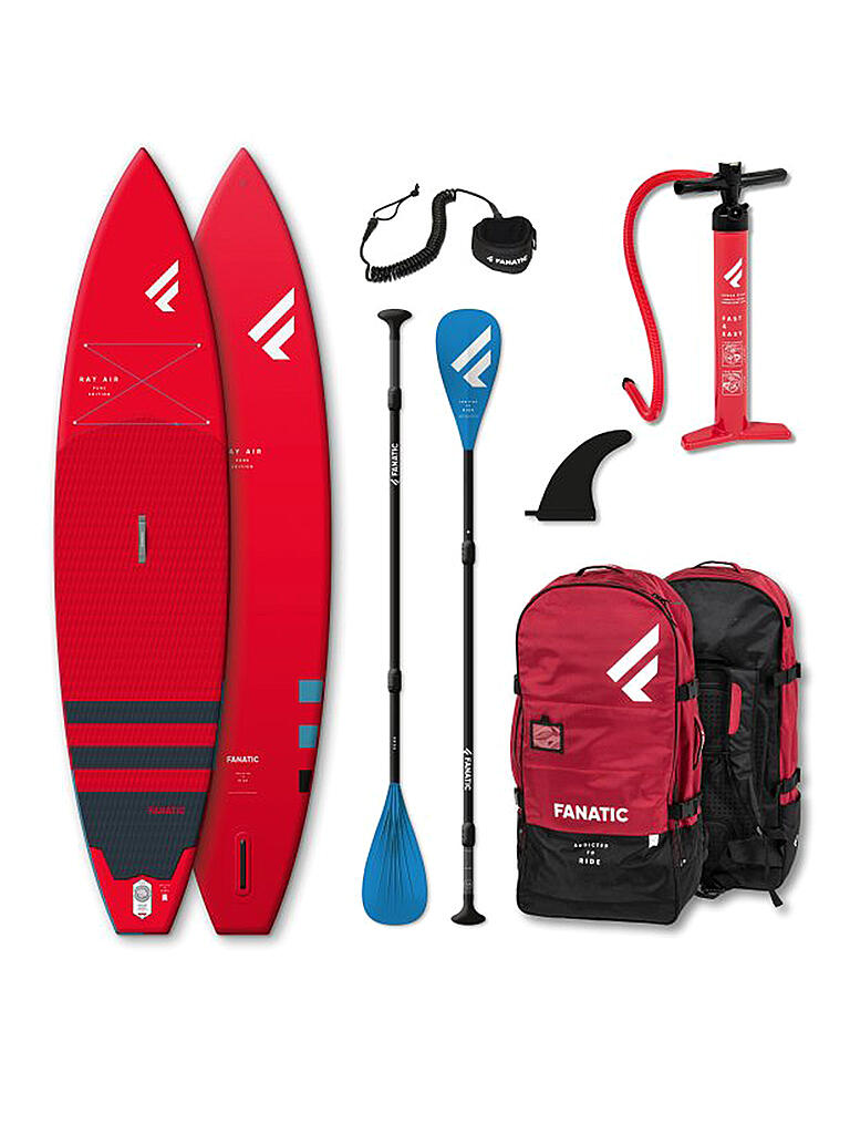 FANATIC | SUP Set Ray Air Pure | rot