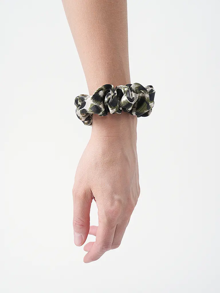 FIGLIA |  Damen Haarband Scrunchie  | Olive