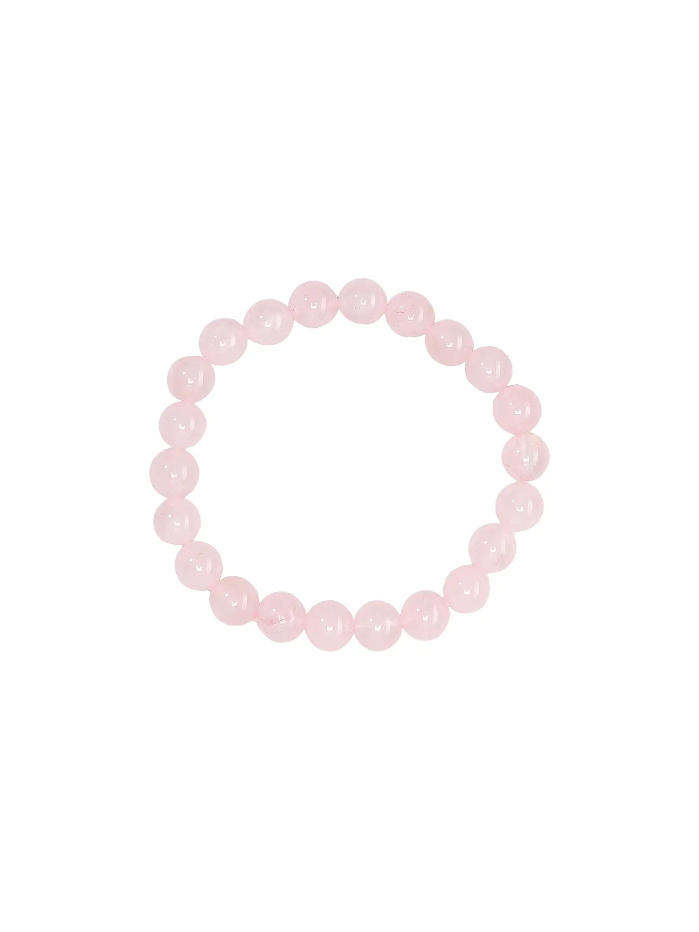 FIGLIA | Damen Armband Energia Rosenquarz | rosa