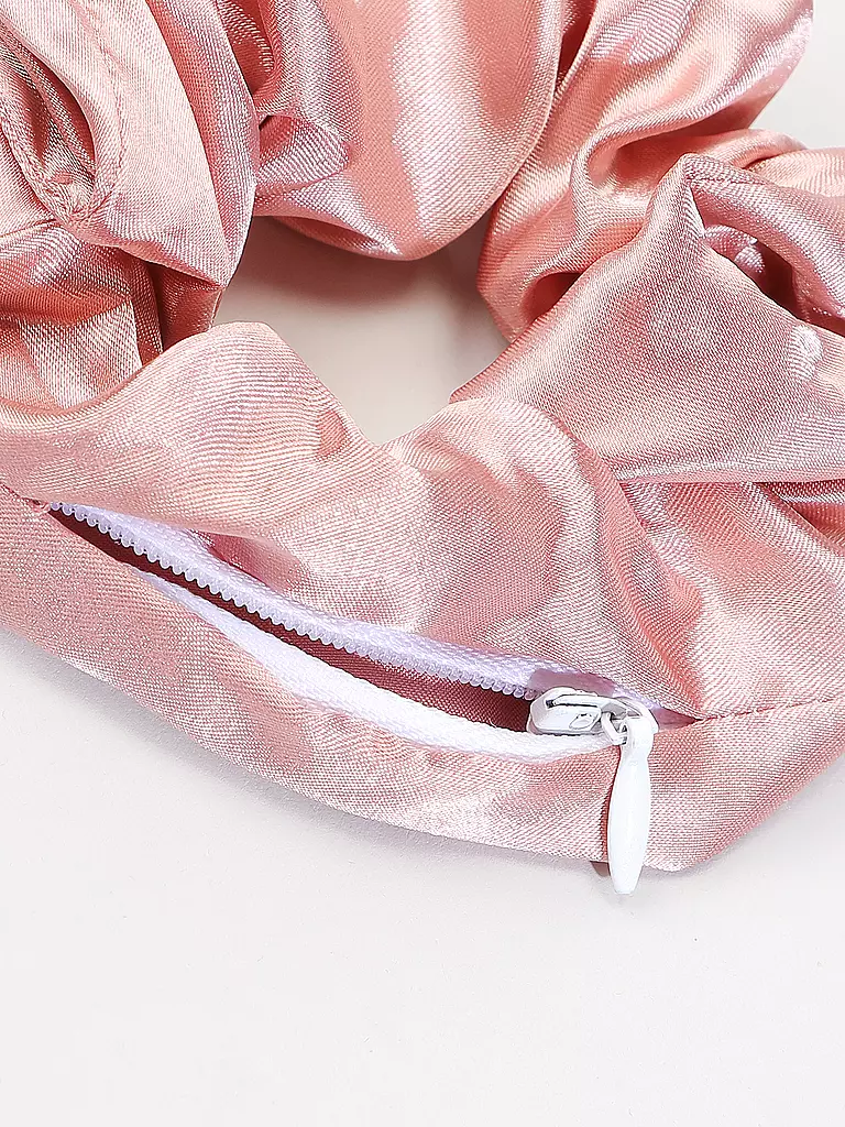 6 Pezzi Di Scrunchie Per Capelli In Seta/raso, Colori Nero, Bianco - Foto 13