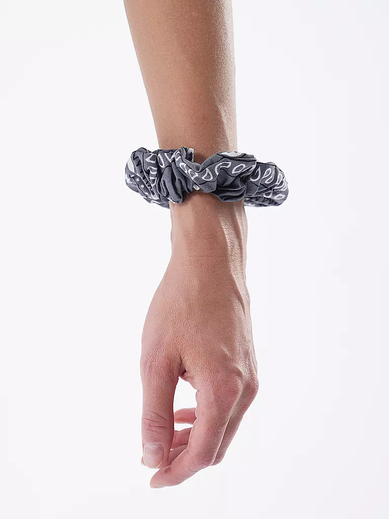FIGLIA | Damen Haarband Scrunchie | dunkelblau