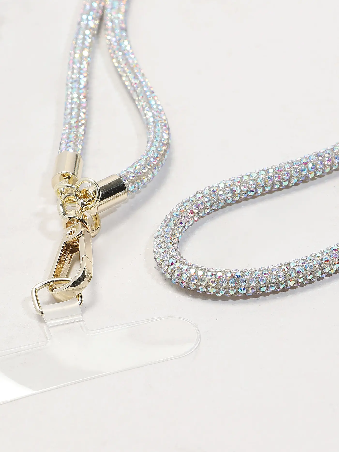 FIGLIA | Handykette Sparkling Beige | beige