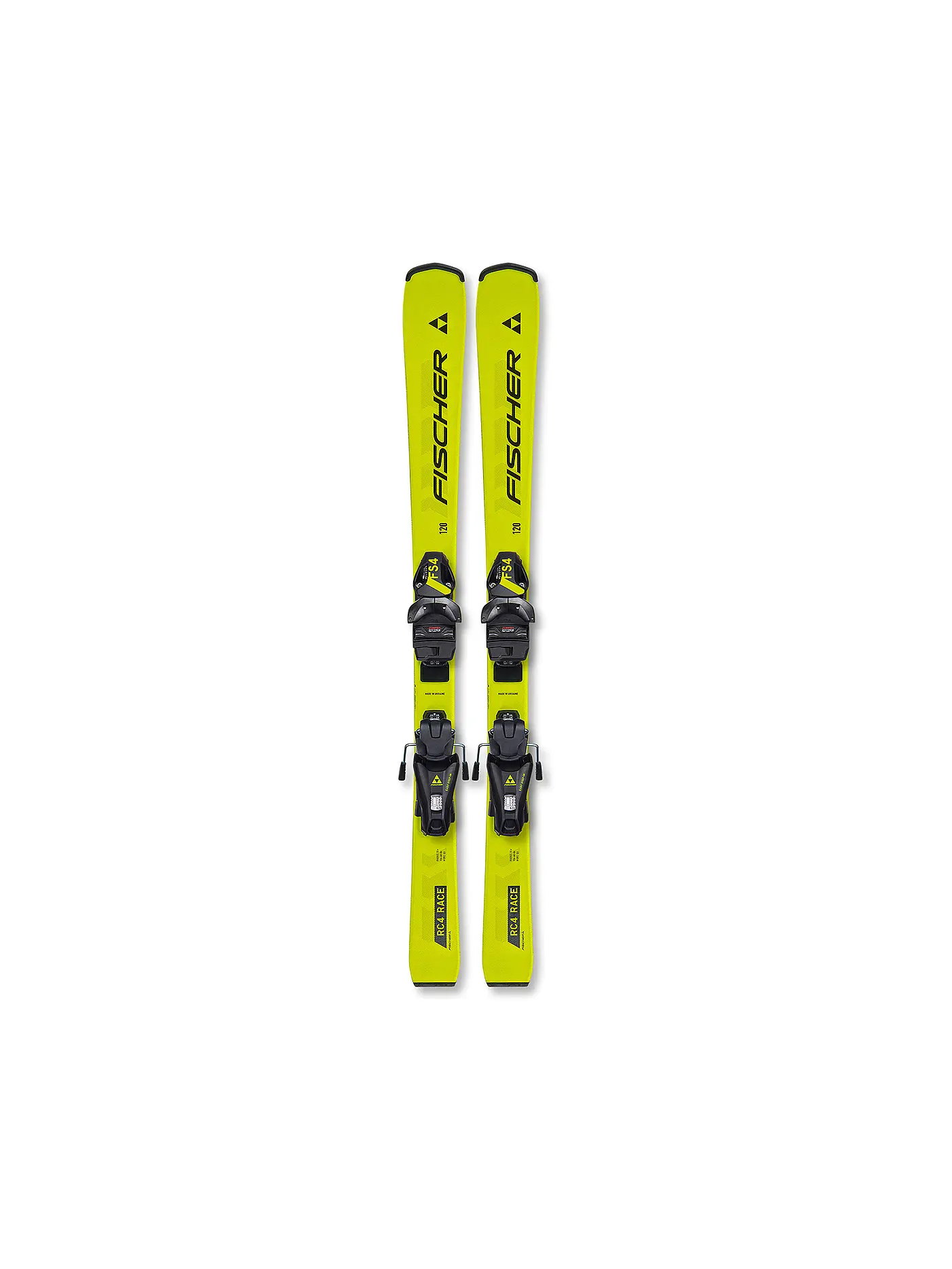 FISCHER | Jugendski Set RC4 Race JR (100-120) + FS4 GW CA | gelb